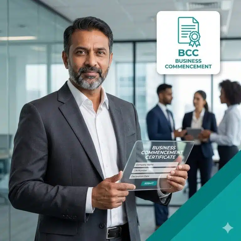 Commencement of Business Certificate